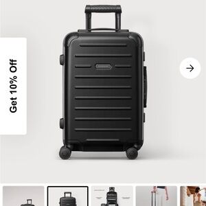 Black Travel Bag by Solgaard